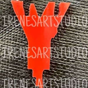 HORROR LETTER Y KEYCHAIN